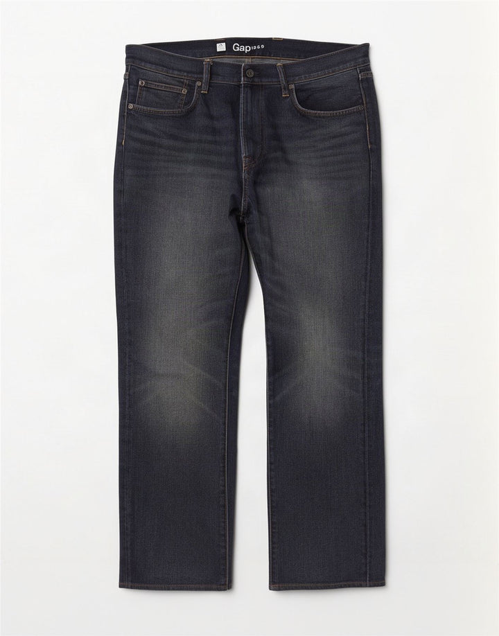 Jeans dritti da uomo Gap Droite W36 L32 cotone blu