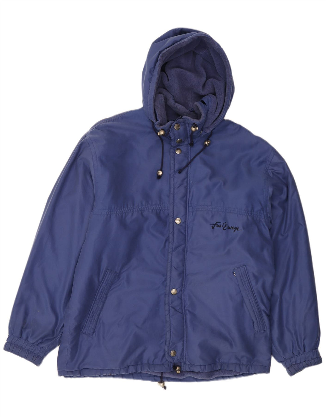 Giacca a vento oversize da uomo Polartec UK 38 Poliestere blu medio