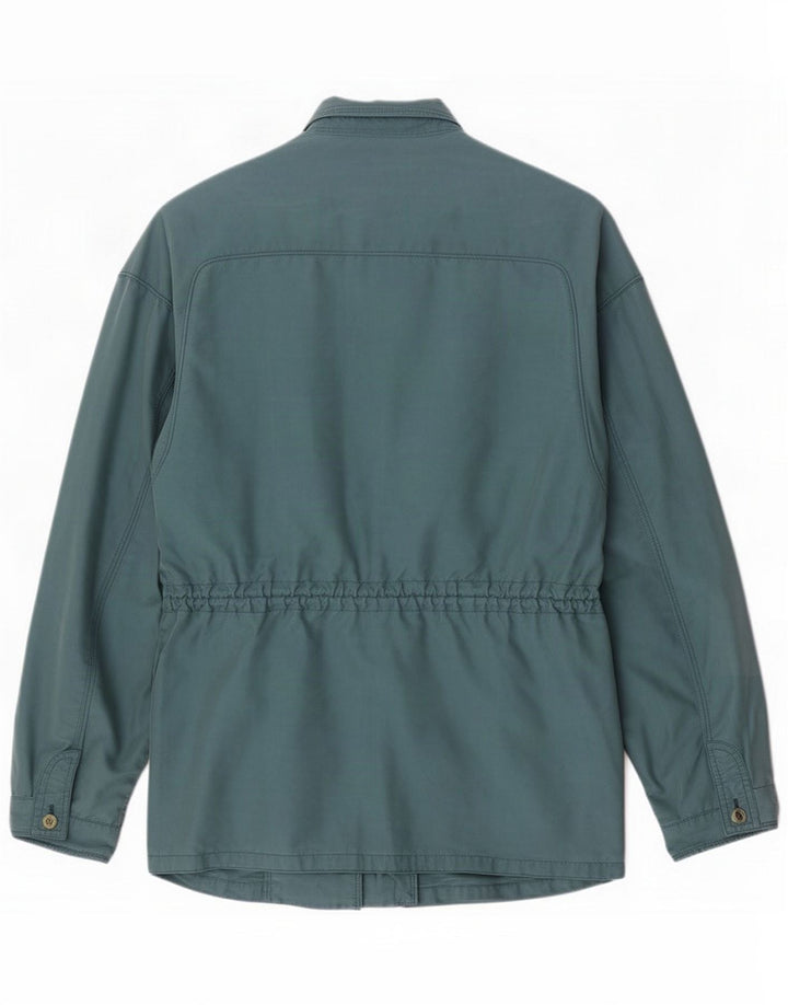 Giacca vintage da uomo in poliestere verde medio