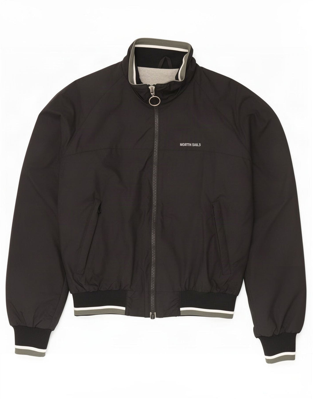 Giubbotto bomber da uomo North Sails UK 38 medio nero in poliammide