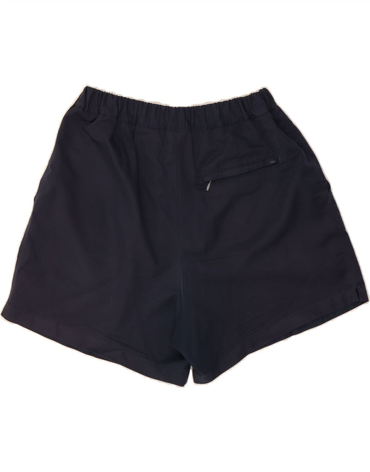 NIKE Womens Sport Shorts UK 42/44 Large Navy Blue Polyester Vintage Nike and Second-Hand Nike from Messina Hembry 