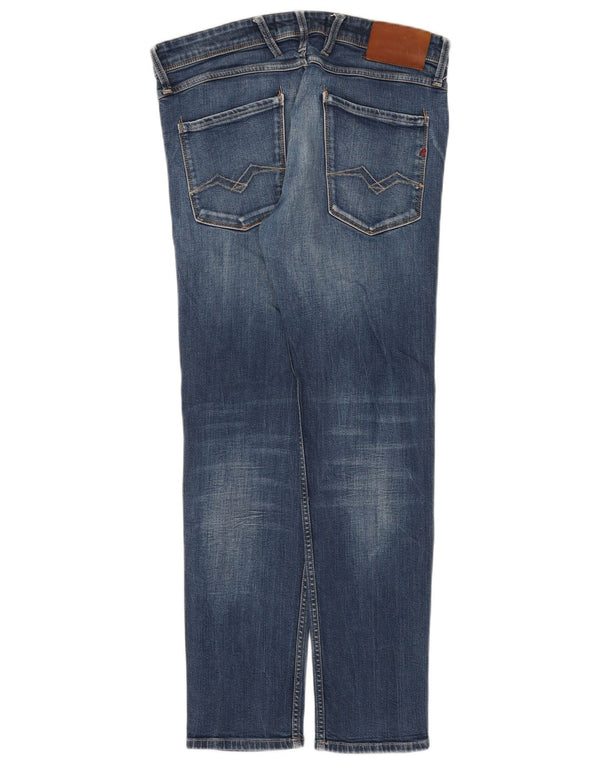 Jeans slim da donna Replay W33 L29 Blu