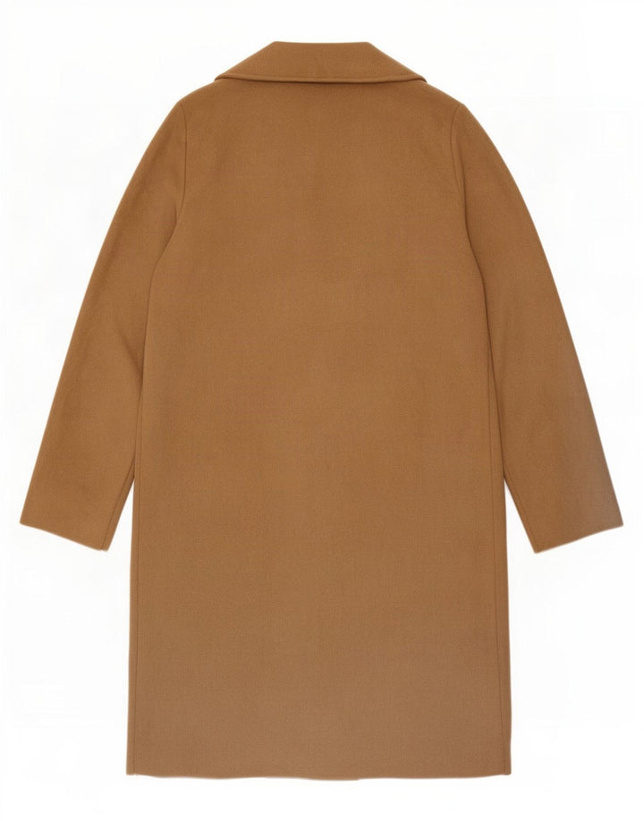 Soprabito aperto da donna Zara UK 10 piccolo poliestere marrone