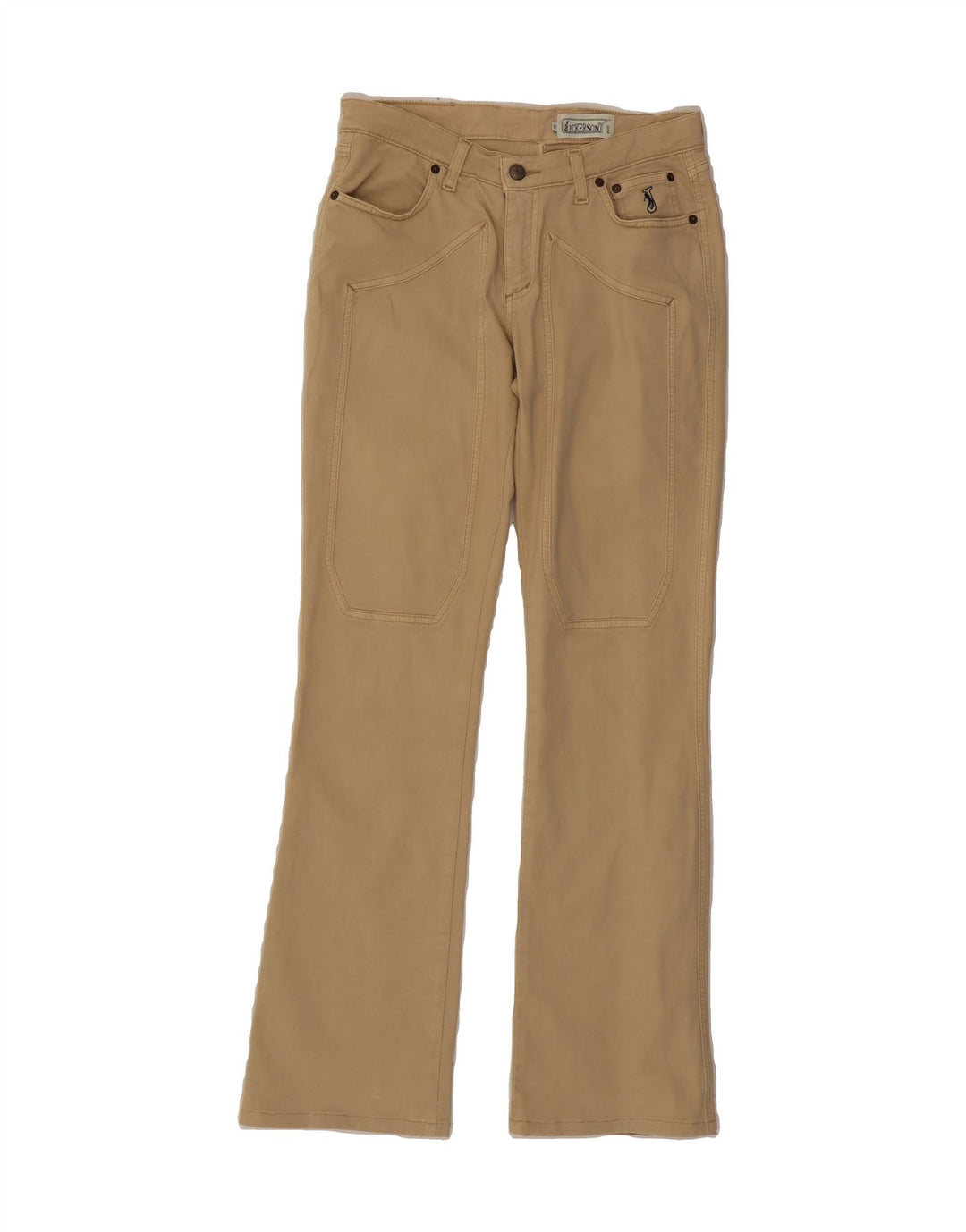 JECKERSON Womens Bootcut Jeans W29 L31 Beige Cotton Vintage Jeckerson and Second-Hand Jeckerson from Messina Hembry 