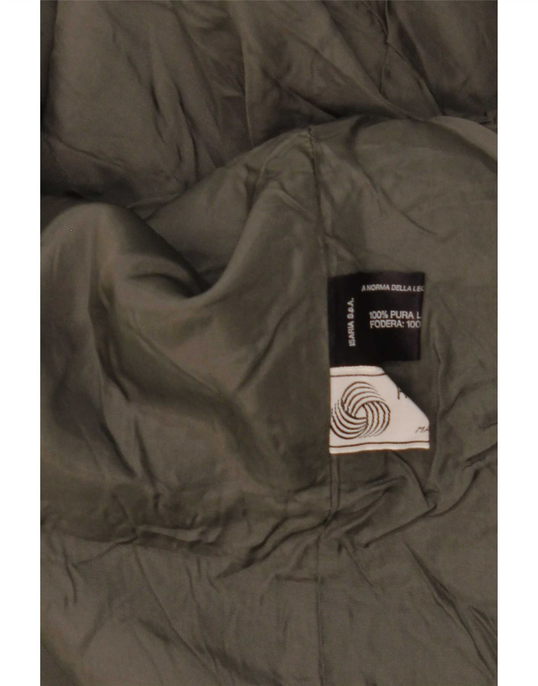Soprabito vintage da uomo UK 38 in lana vergine a quadri grigio medio