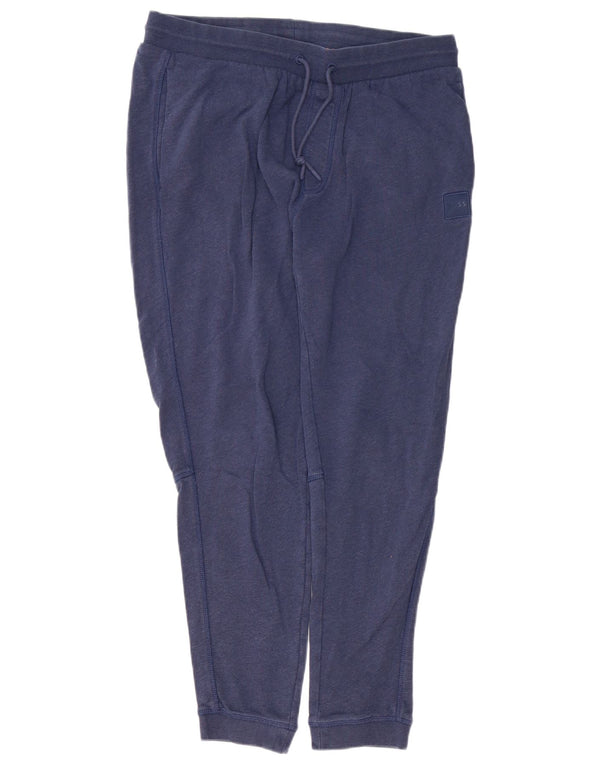 Hugo Boss Pantaloni da tuta da uomo Joggers Large Blu Navy Cotone