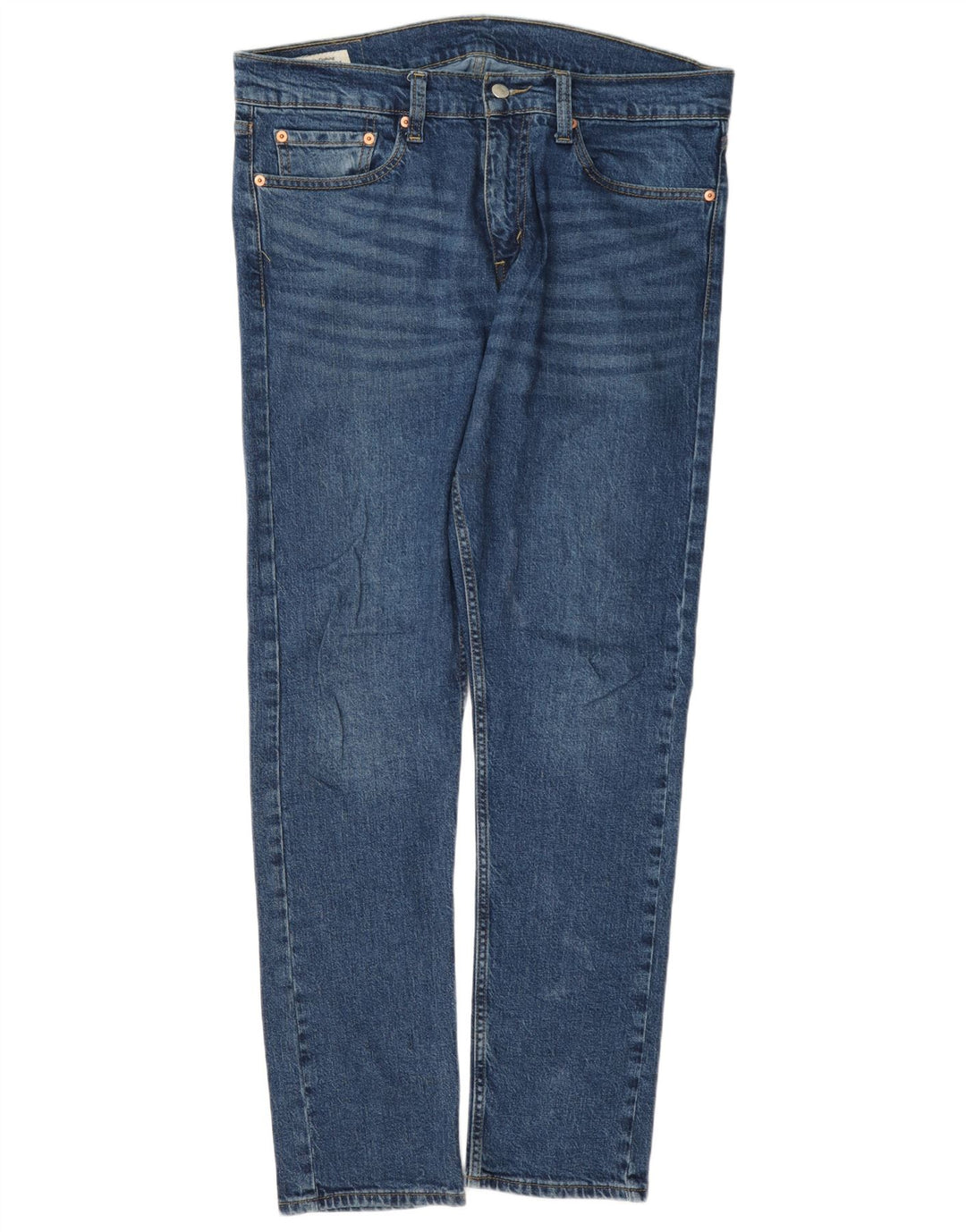 Levi's Uomo 511 Slim Jeans W36 L32 Cotone Blu
