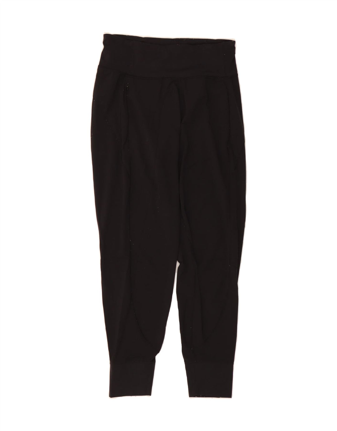 ATHLETA Womens Tracksuit Trousers Joggers UK 10 Small Black Polyester Vintage Athleta and Second-Hand Athleta from Messina Hembry 