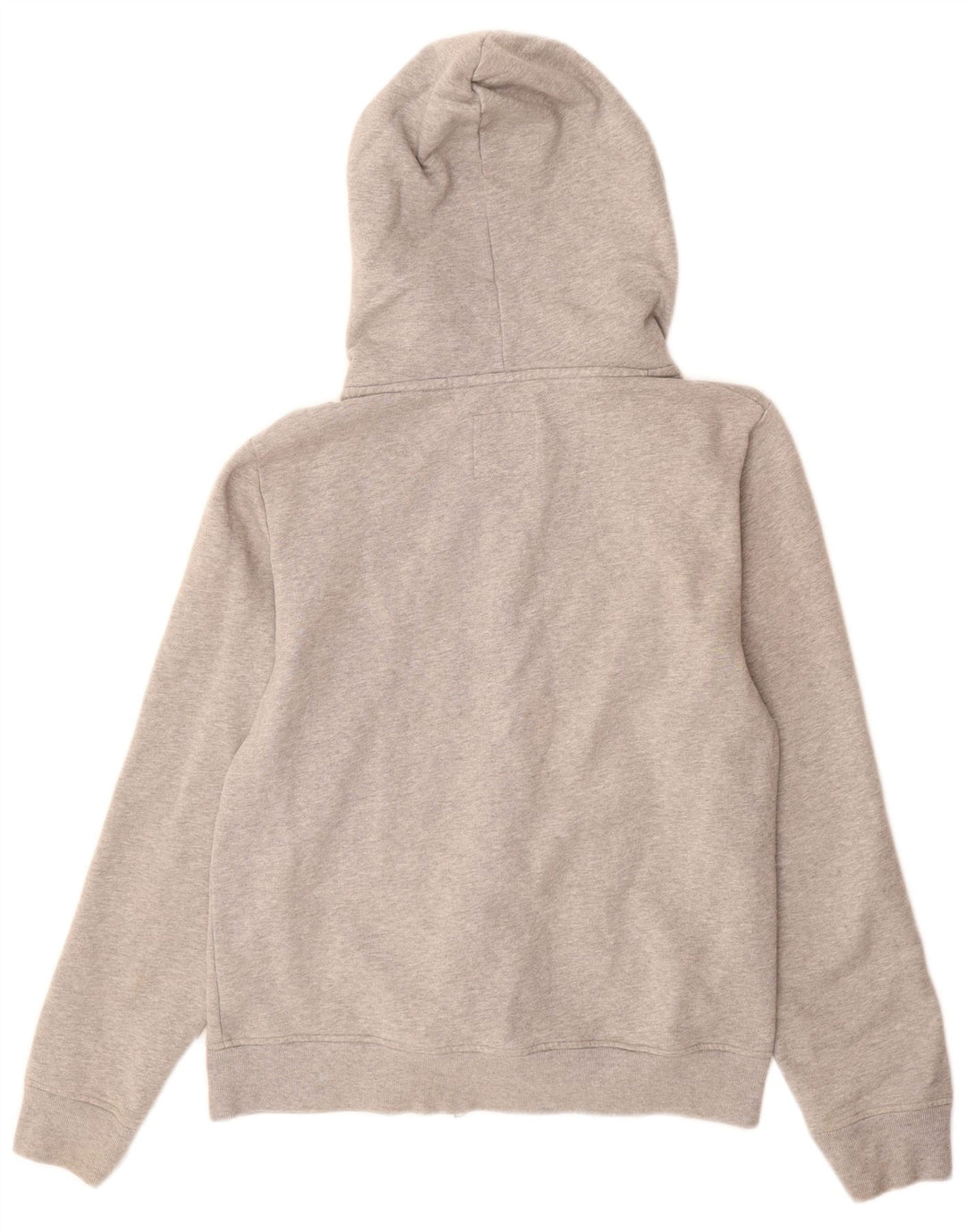 Maglione con cappuccio e zip da uomo ALL SAINTS grande in cotone grigio