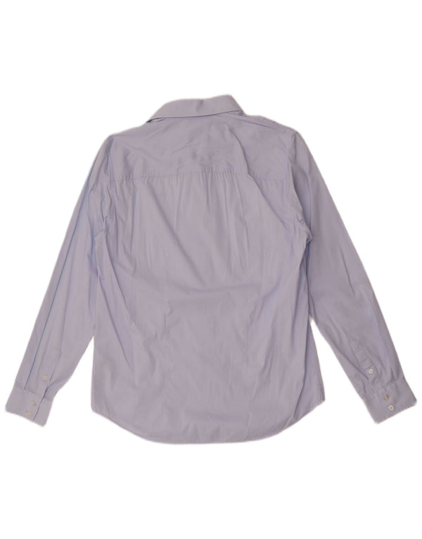 Camicia Guess da uomo slim fit UK 34 piccolo cotone blu