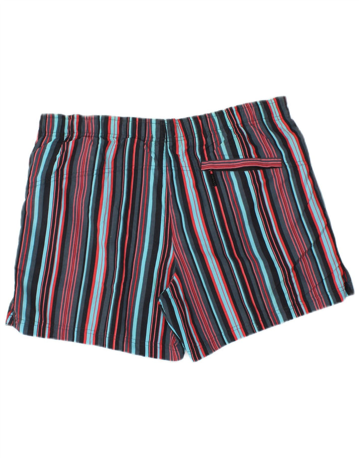 CALVIN KLEIN Pantaloncini da bagno da uomo Nylon medio a righe multicolore