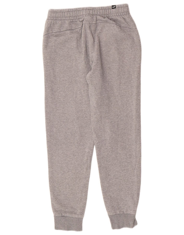 Pantaloni da tuta da uomo Puma Joggers piccoli in cotone chiazzato grigio