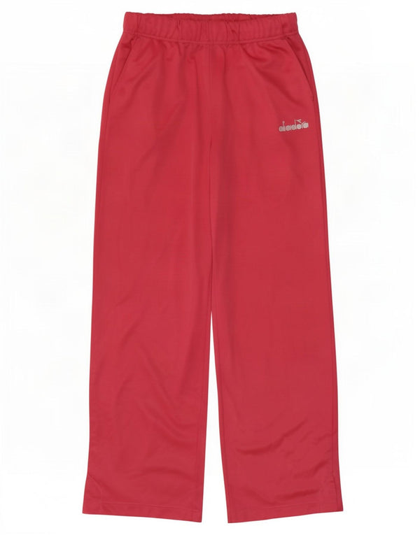 Pantaloni da tuta da donna Diadora UK 12 Poliestere rosa medio
