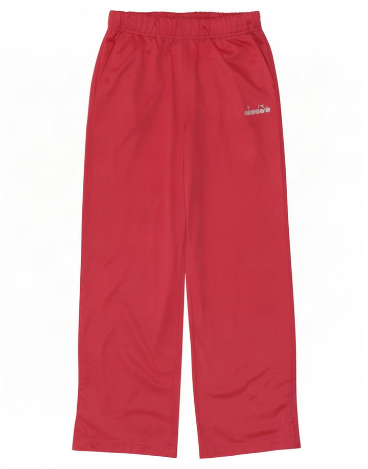 Pantaloni da tuta da donna Diadora UK 12 Poliestere rosa medio