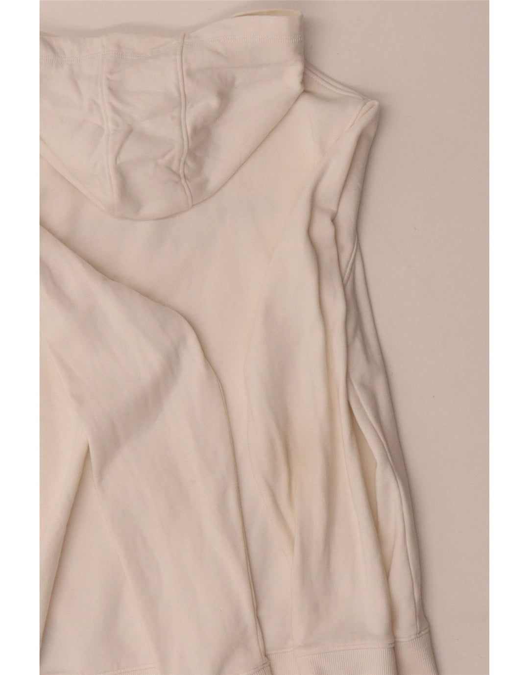 TOMMY HILFIGER Maglione con cappuccio grafico per ragazze 11-12 anni in cotone bianco