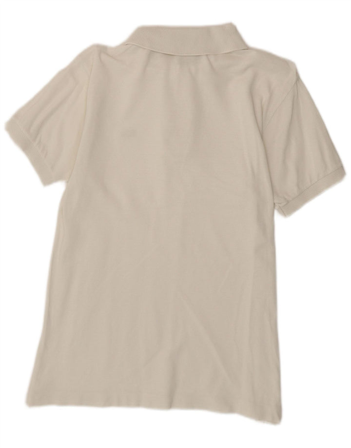Polo da uomo Lacoste taglia 3 piccola in cotone bianco