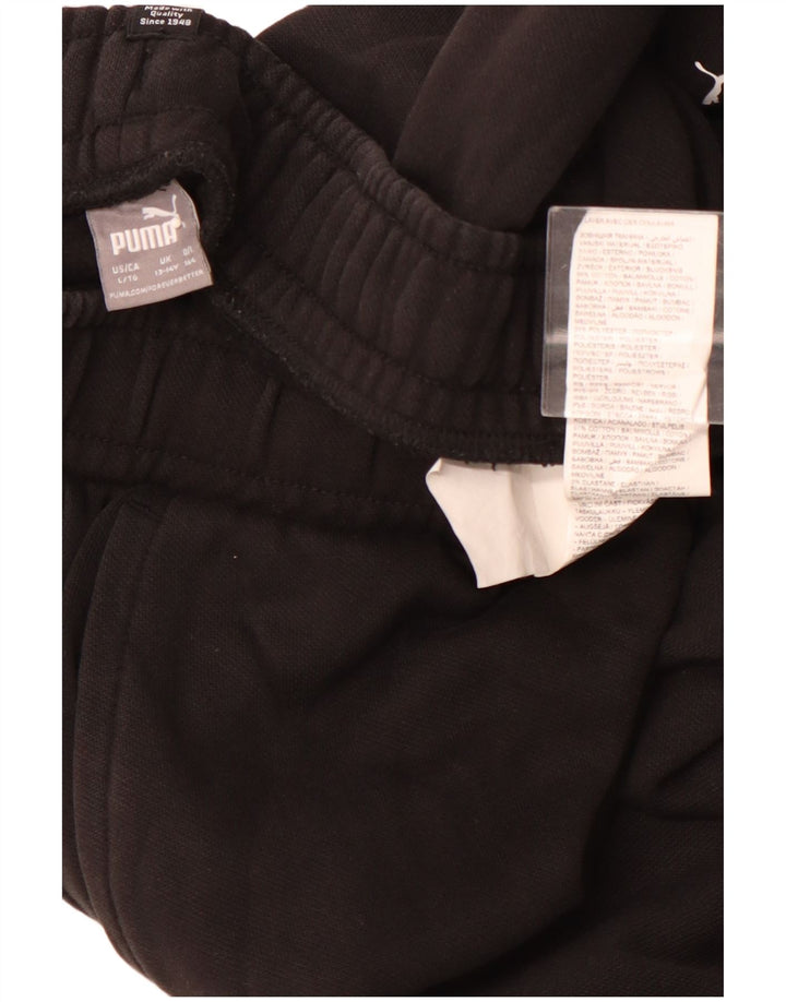 Pantaloni della tuta da ragazzo PUMA Joggers 13-14 anni in cotone nero