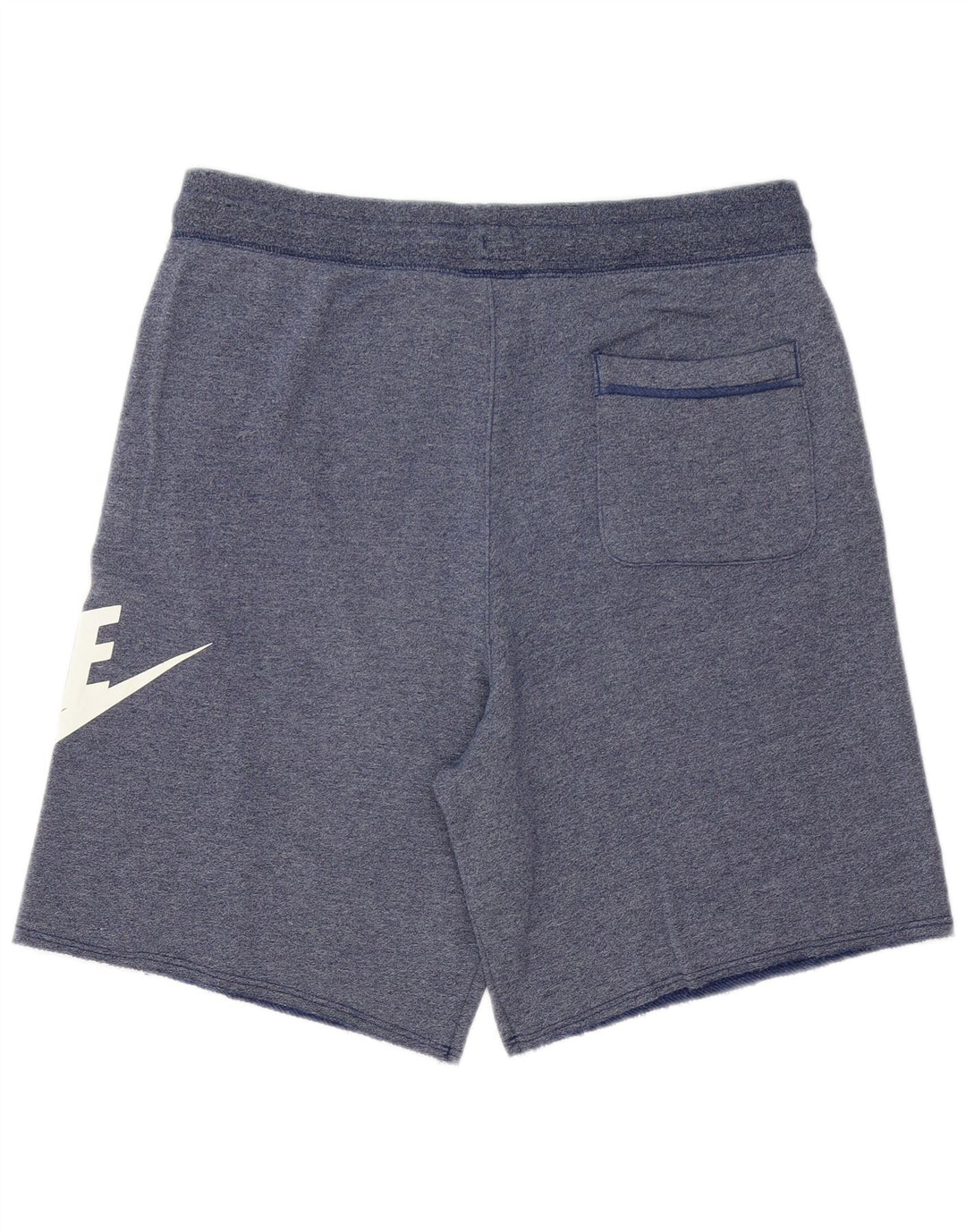 Pantaloncini sportivi con grafica NIKE da uomo, grandi, in cotone blu navy