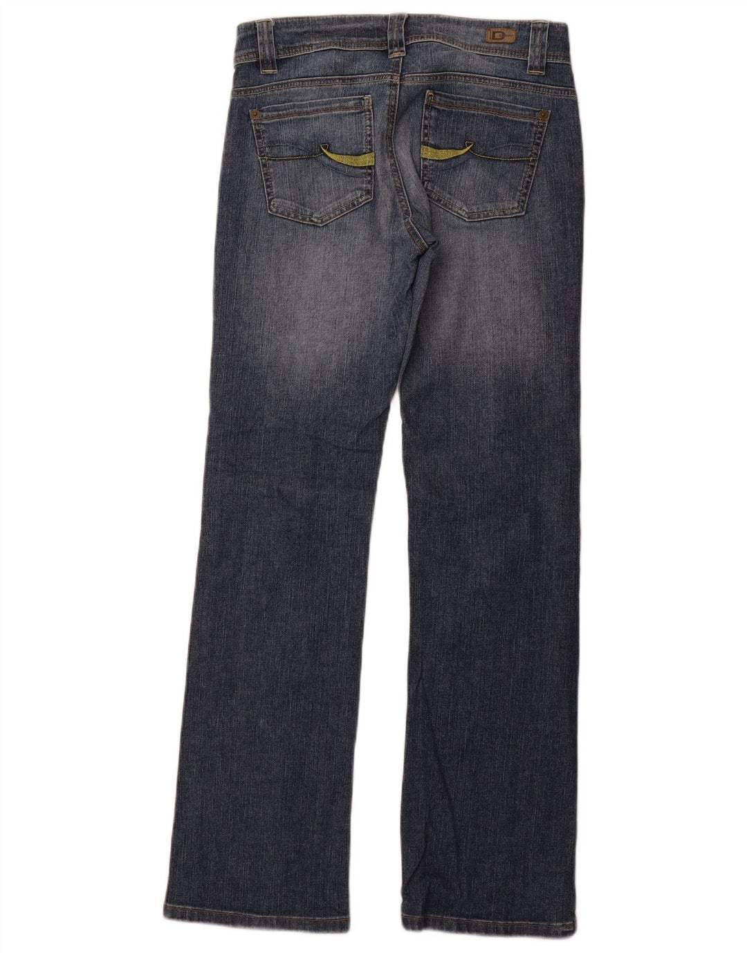 Jeans dritti da donna DKNY US 4 piccoli W28 L31 cotone blu