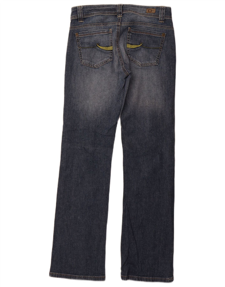 Jeans dritti da donna DKNY US 4 piccoli W28 L31 cotone blu