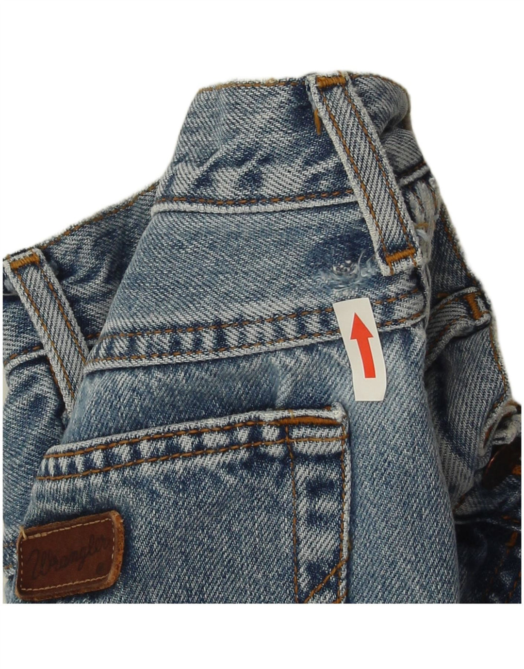 Jeans affusolati da uomo Wrangler W32 L30 cotone blu