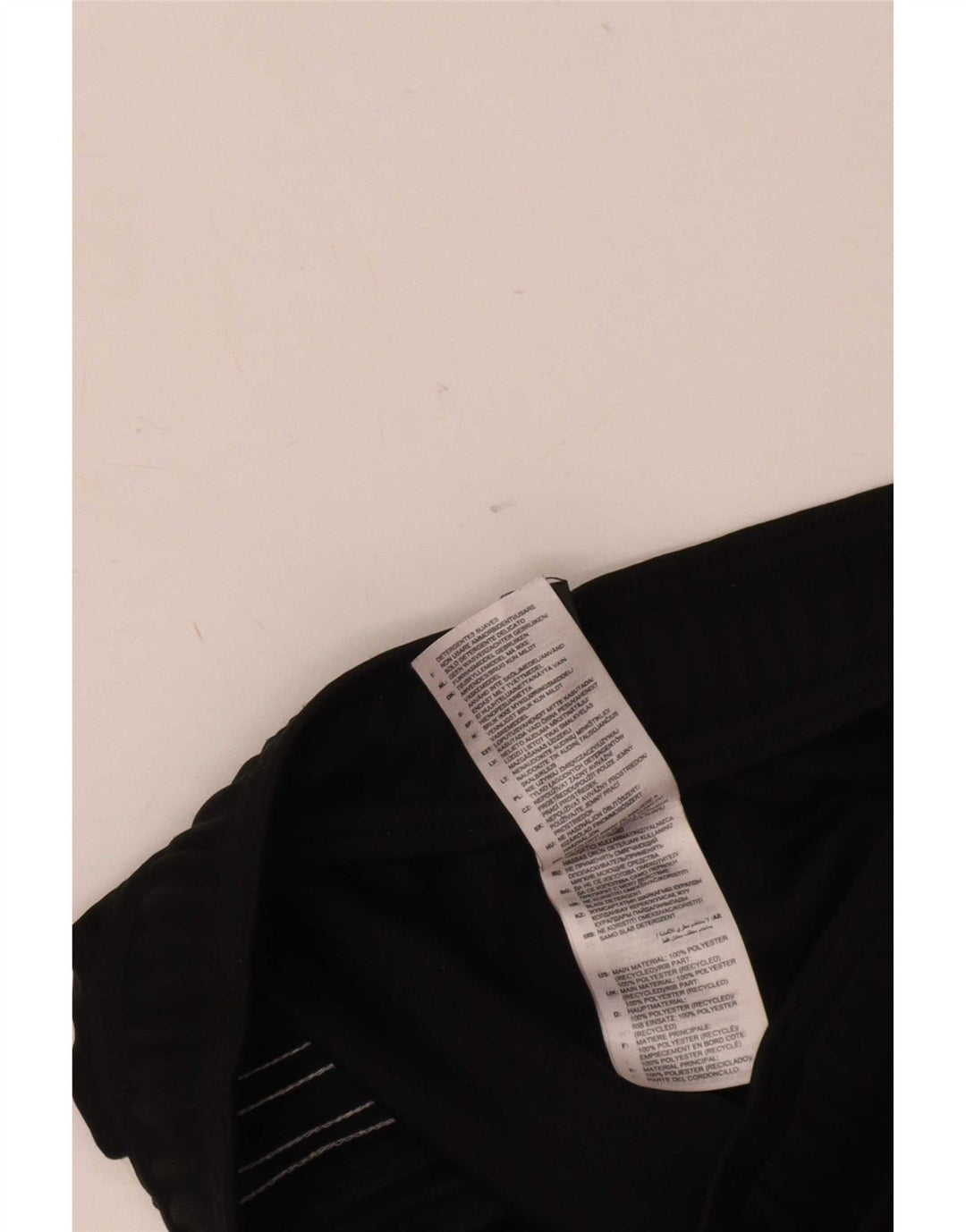Pantaloni da tuta Adidas Aeroready da uomo piccoli in poliestere nero