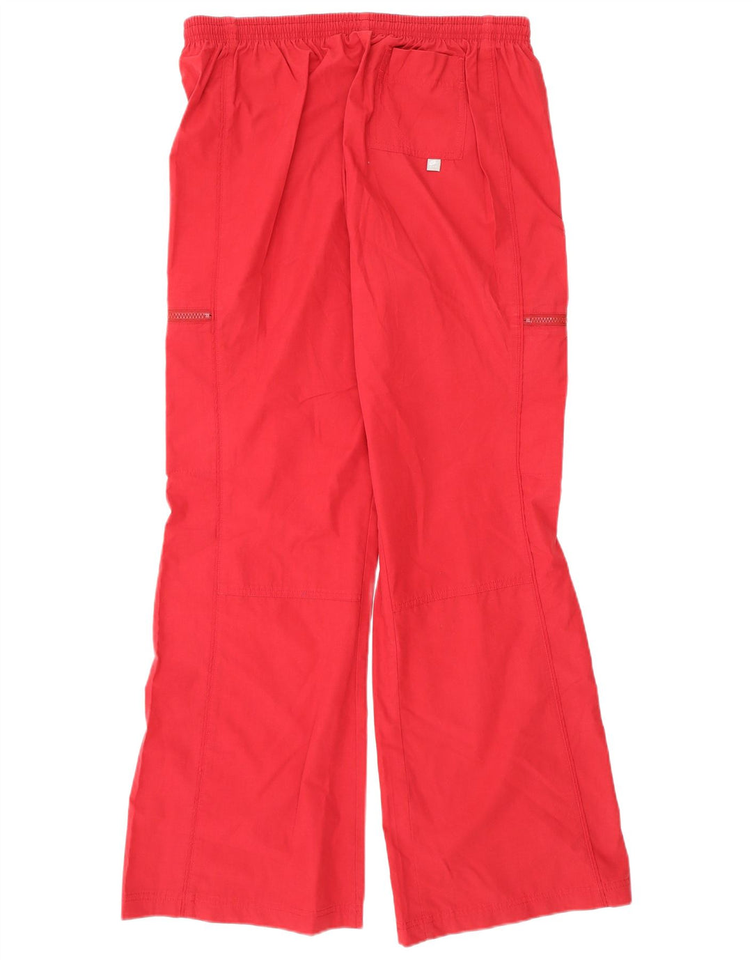 Pantaloni da tuta cargo Nike da donna UK 14/16 grandi poliestere rosso