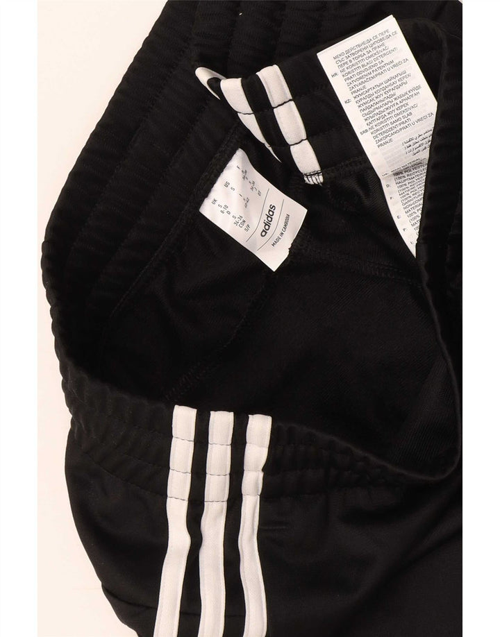 Pantaloni da tuta da donna Adidas UK 8/10 Small Nero Poliestere