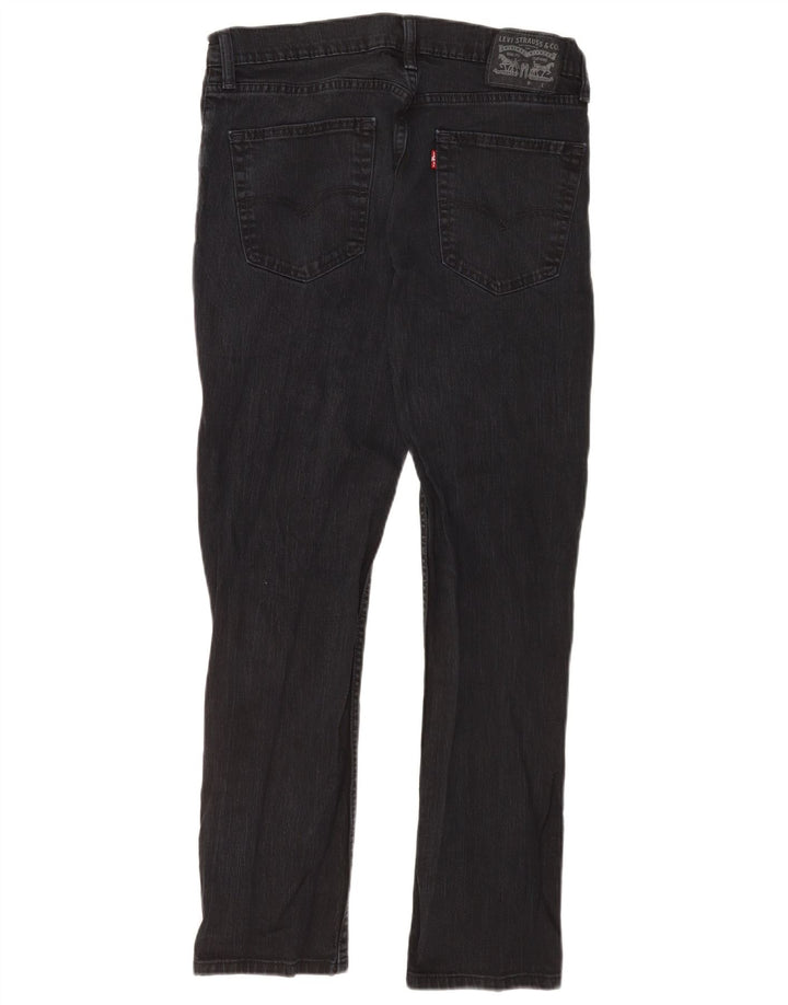 Jeans slim da uomo Levi's W33 L30 cotone nero