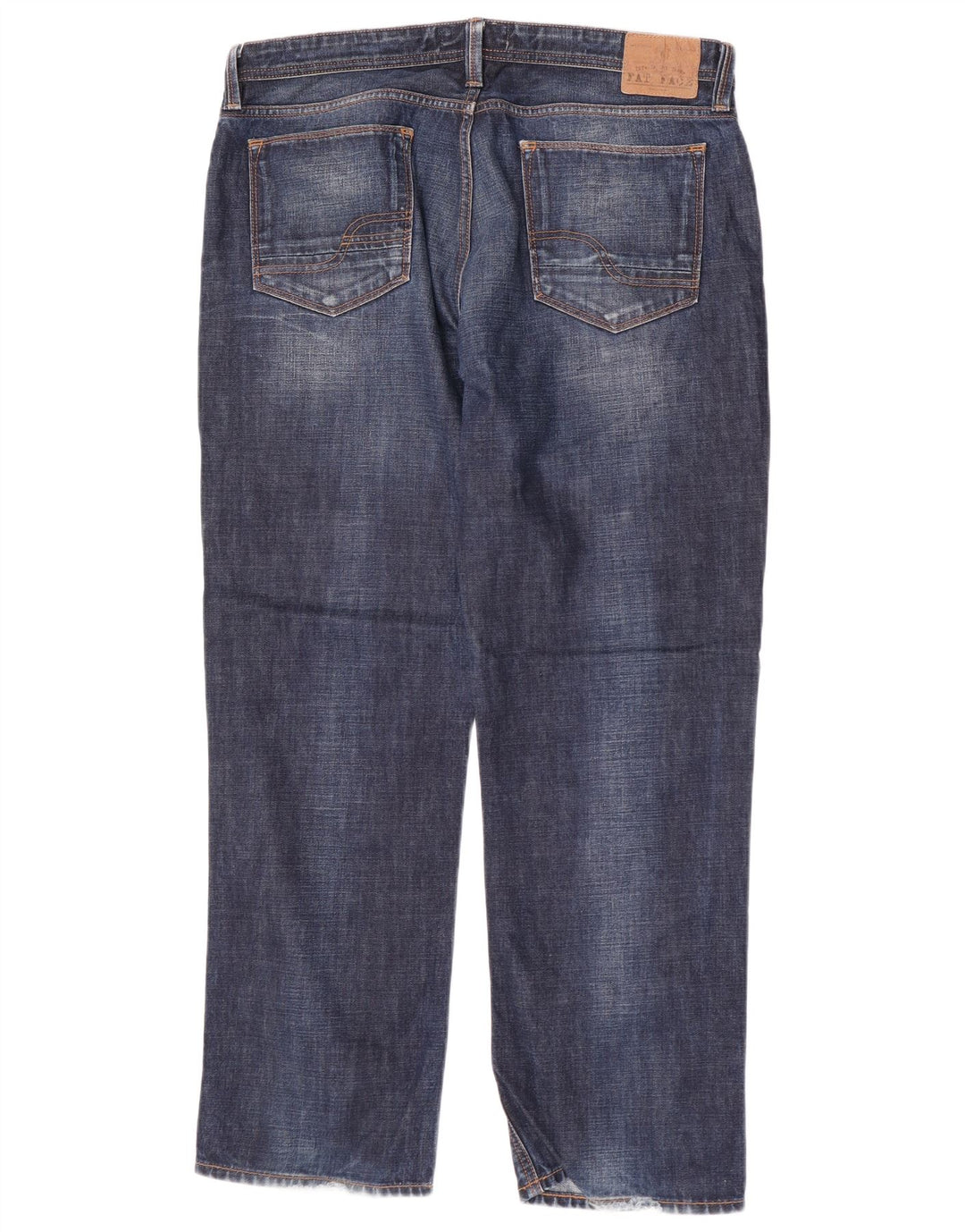 Jeans dritti da uomo Fat Face W36 L31 cotone blu navy