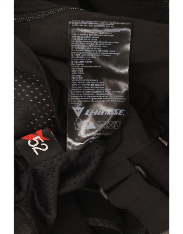 Giacca da corsa da uomo Dainese taglia 52 media nera in nylon color block