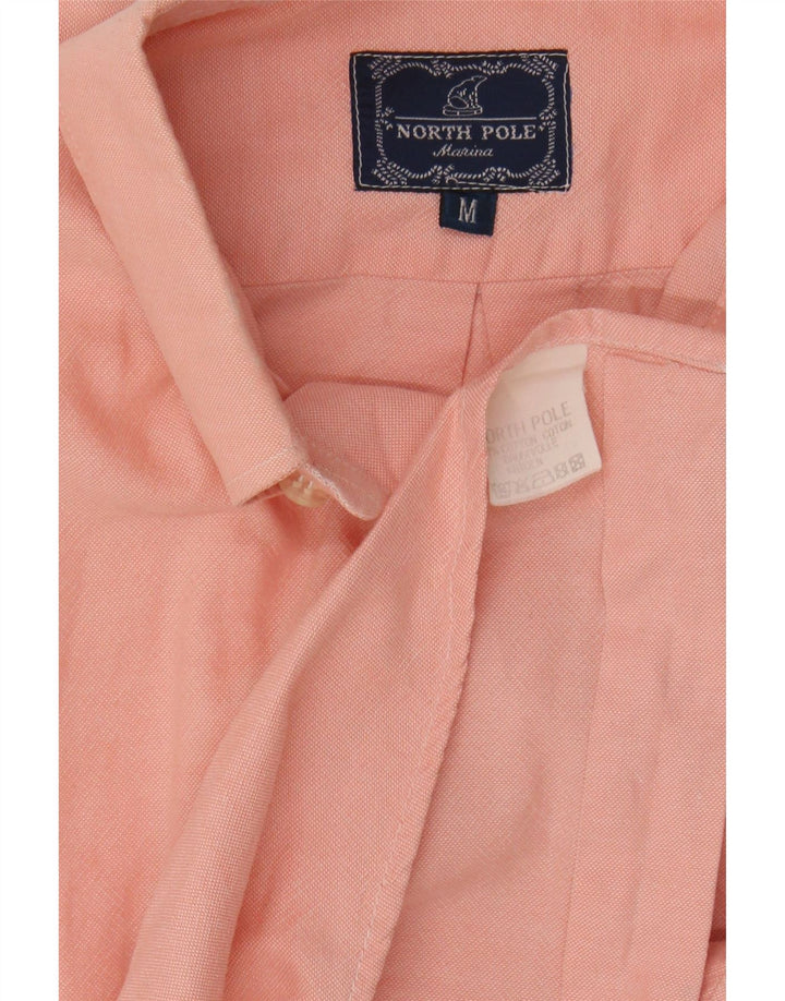 NORTH POLE Mens Shirt Medium Pink Cotton Vintage North Pole and Second-Hand North Pole from Messina Hembry 