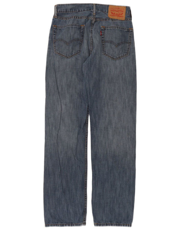 Levi's Uomo 505 Jeans dritti W30 L32 Cotone Blu