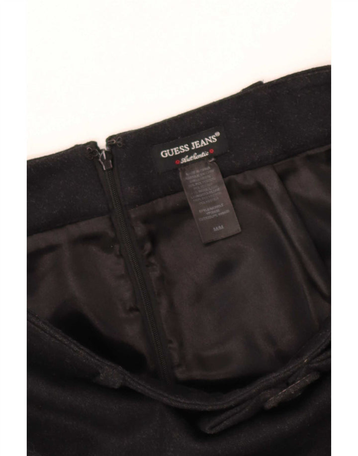 Gonna tubino da donna Guess media W30 poliestere nero