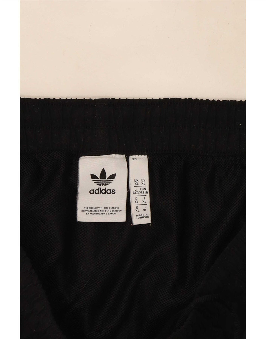 Pantaloncini sportivi da uomo Adidas XL poliestere nero