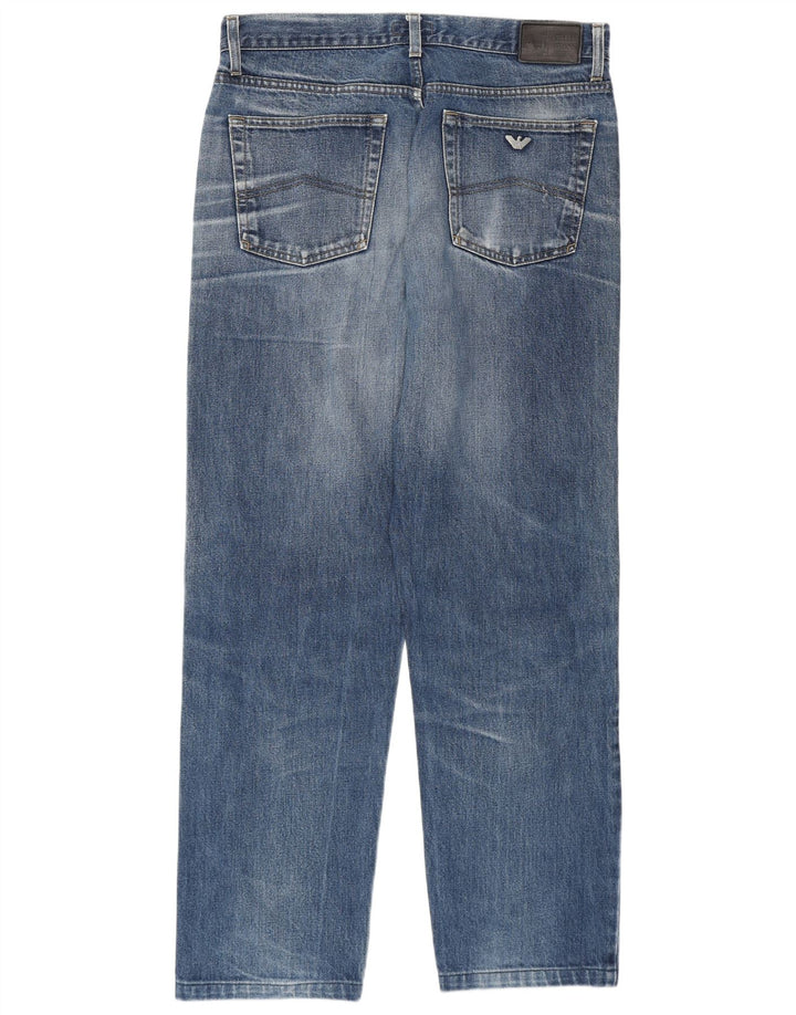 Jeans dritti da uomo Armani W36 L31 Blu