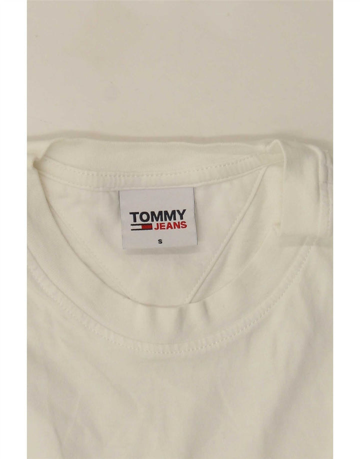 T-shirt grafica da uomo Tommy Hilfiger Top piccola bianca