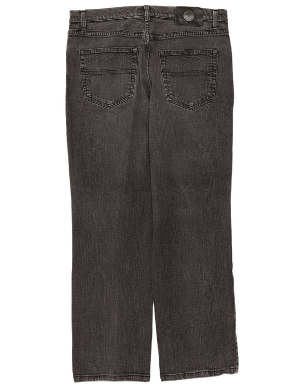 Jeans Dritti Uomo TRUSSARDI W36 L29 Cotone Grigio