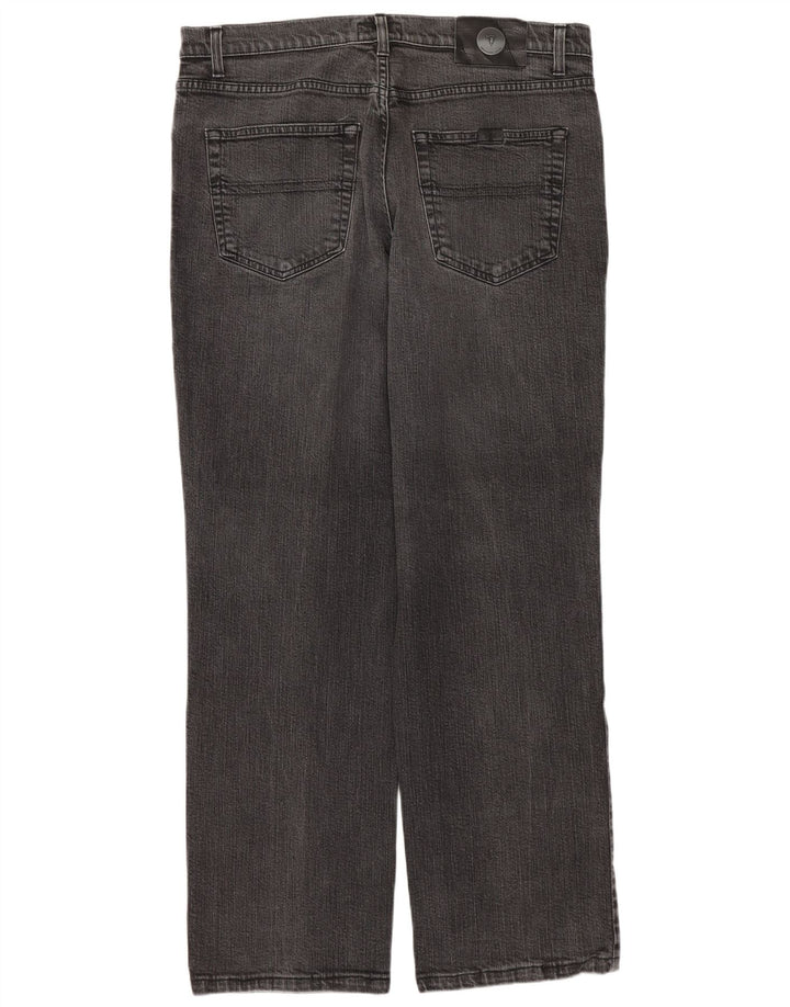 Jeans Dritti Uomo TRUSSARDI W36 L29 Cotone Grigio