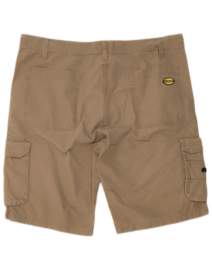 Pantaloncini cargo da uomo Diadora XL W38 in cotone beige