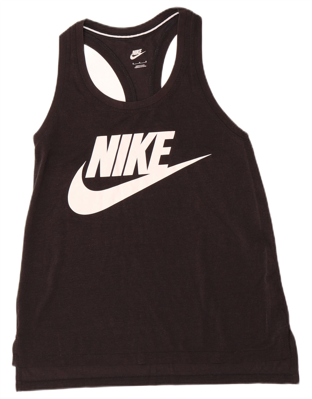 Canotta grafica NIKE da donna UK 12 media nera