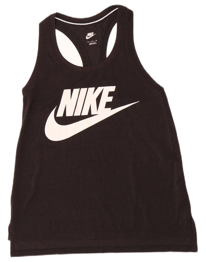 Canotta grafica NIKE da donna UK 12 media nera