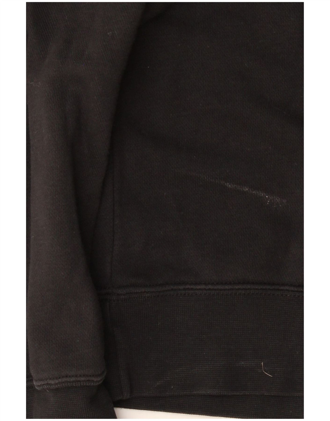 Felpa oversize da donna Nike UK 10 piccola in cotone nero