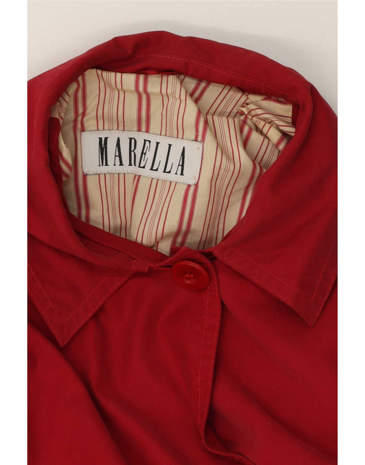 Trench da donna Marella UK 22 3XL Rosso