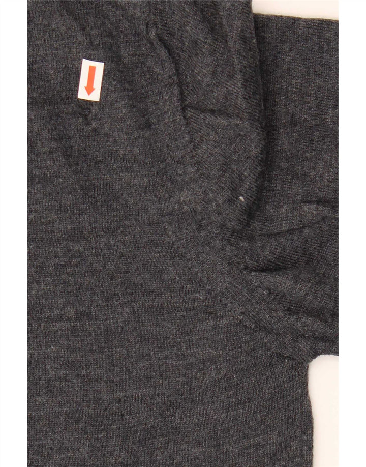 Maglione Zara da uomo con scollo a V XL grigio