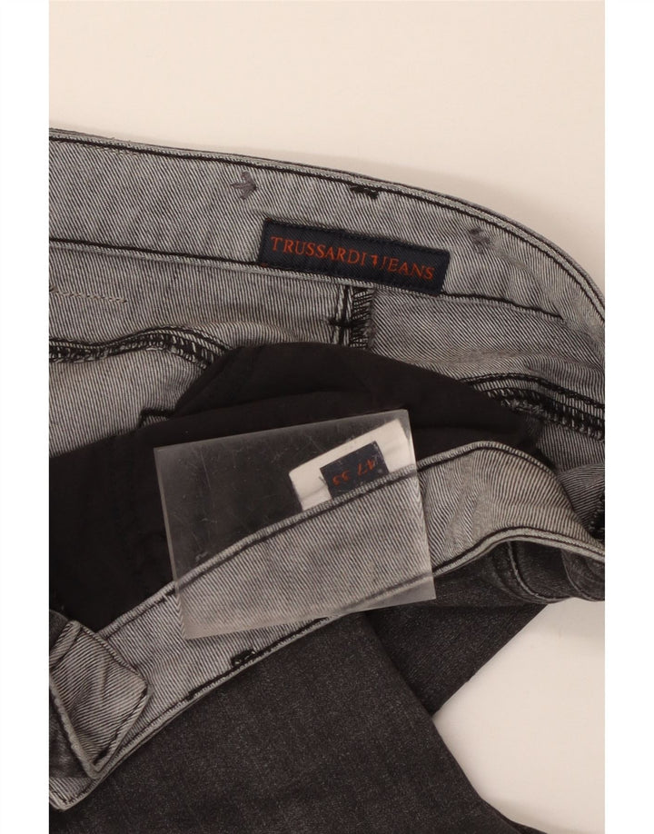 Jeans Dritti Uomo Trussardi W33 L26 Grigi