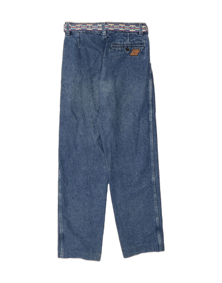 VINTAGE Womens Straight Jeans W28 L30  Blue Cotton Vintage Vintage and Second-Hand Vintage from Messina Hembry 