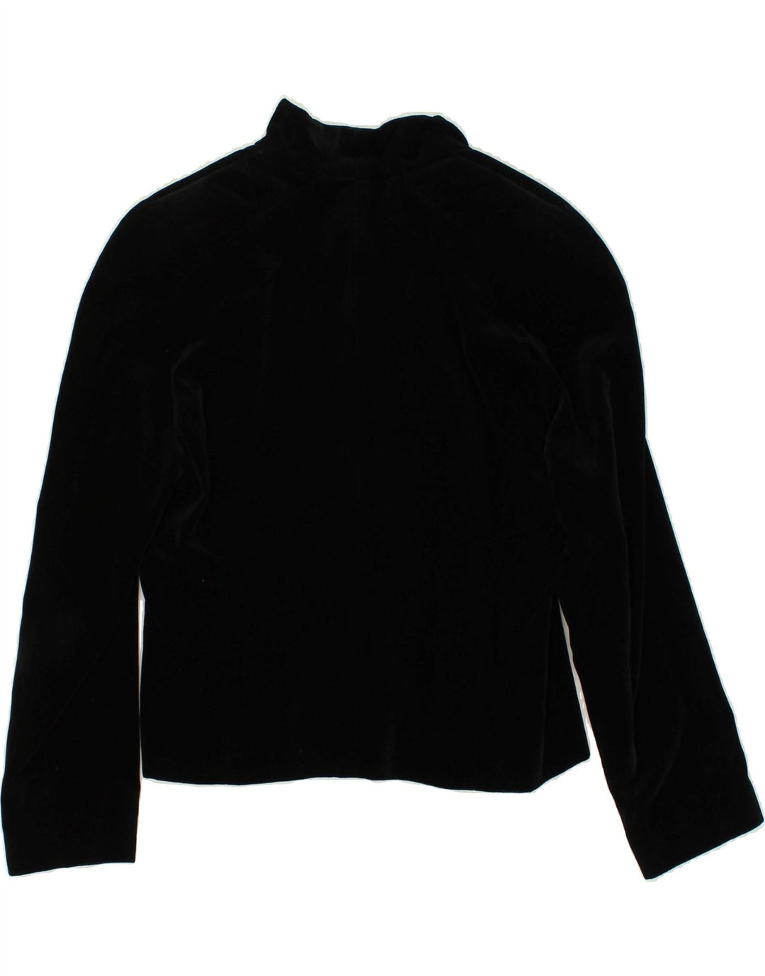 FIORELLA RUBINO Womens 4 Button Blazer Jacket UK 12 Medium Black Cotton | Vintage Fiorella Rubino | Thrift | Second-Hand Fiorella Rubino | Used Clothing | Messina Hembry 