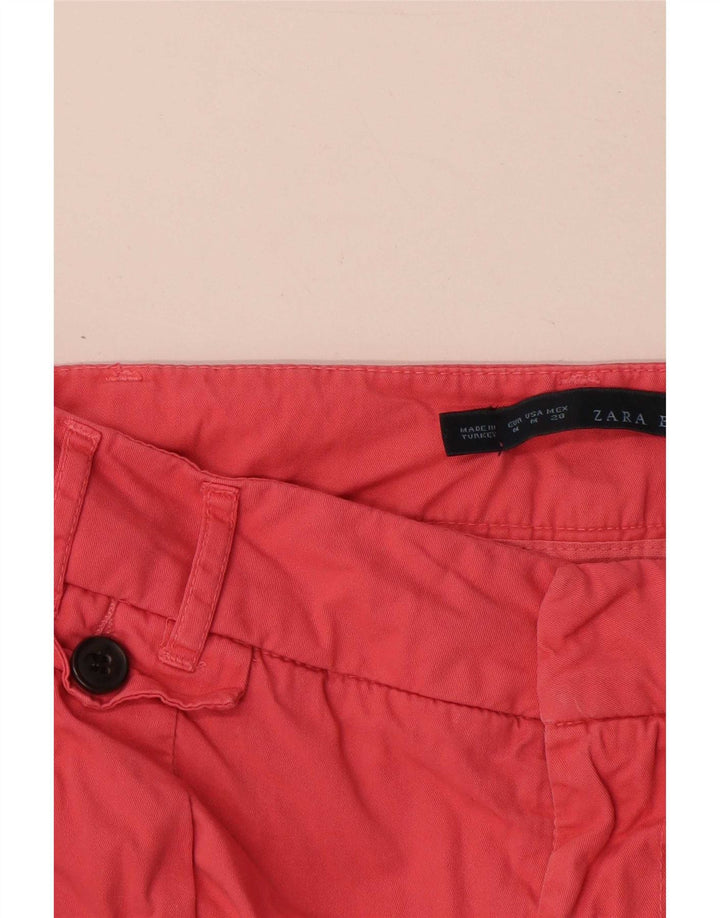 Pantaloni chino slim da donna Zara medi W28 L28 Rosa