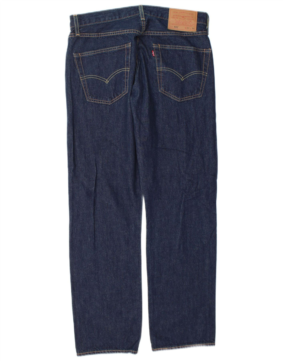Levi's Uomo 501 Jeans dritti W31 L30 Cotone blu navy